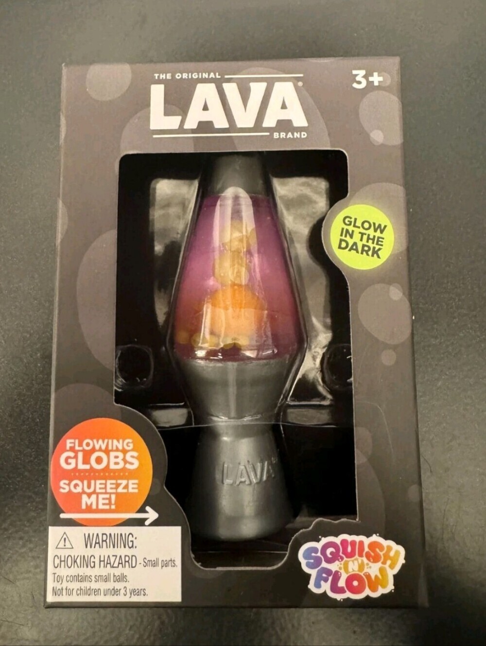 Schylling Squish n Flow LAVA Lamp Mini 3.75" - Picture 4 of 7